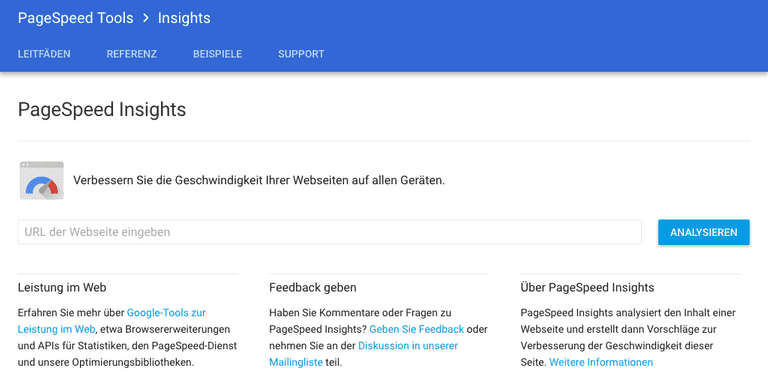 Google PageSpeed Insights