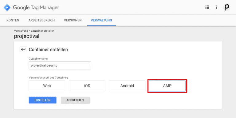 google tag manager amp 2