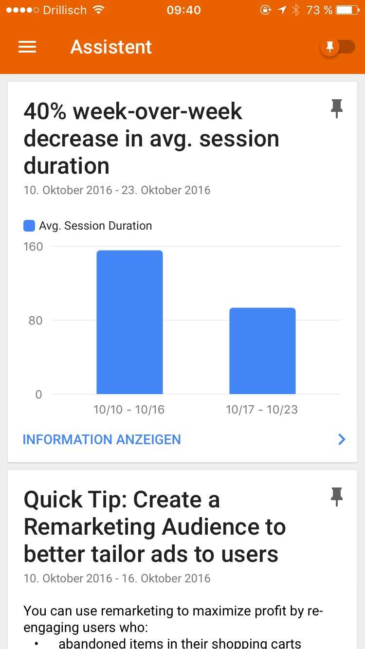 Google Analytics Assistent 2